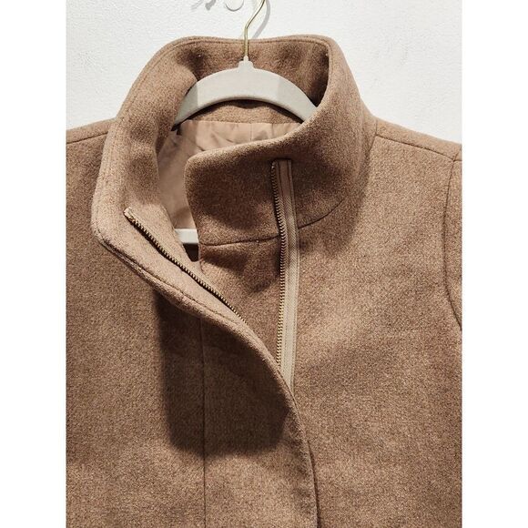 J. Crew Mercantile Heather Acorn Stadium City Coat, 0P - Picture 5 of 11